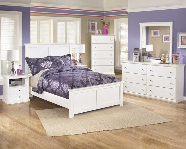 Signature Design by Ashley® Bostwick Shoals White Dresser and Mirror 6