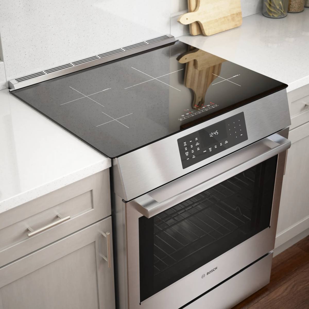 Bosch 800 Series 30" Slide In Induction Range | Chediac's Brandsource ...