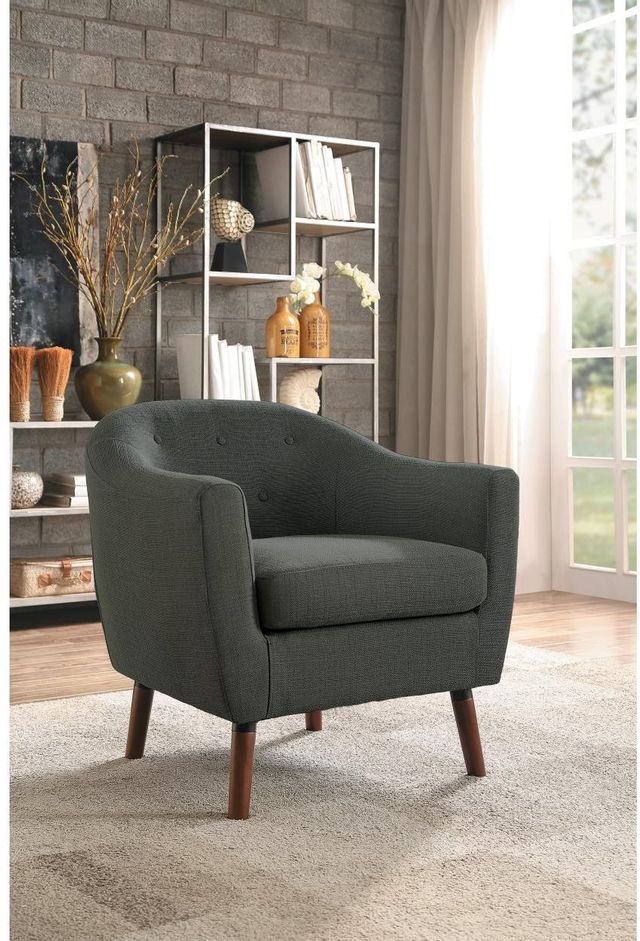 Homelegance® Lucille Gray Accent Chair 4