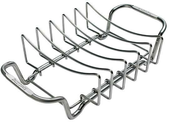 Broil King® Imperial™ Rib and Roast Rack-Stainless Steel-0
