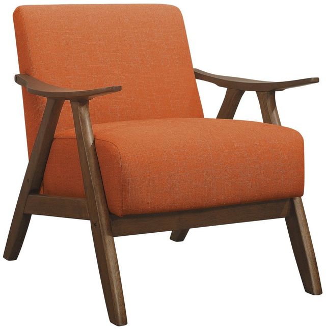 Homelegance® Damala Orange Accent Chair