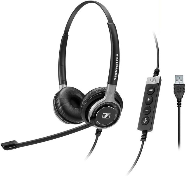 Sennheiser Century™ Black Wired Headset 0