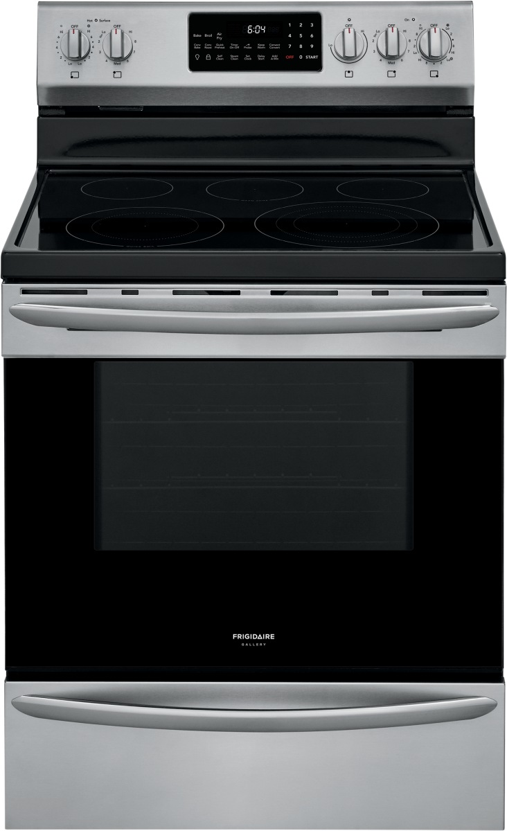 Frigidaire black deals stainless electric range