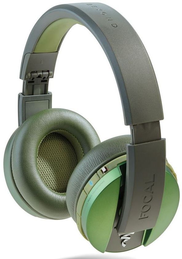 Focal® Listen Wireless Chic Olive Premium Wireless Headphones 0