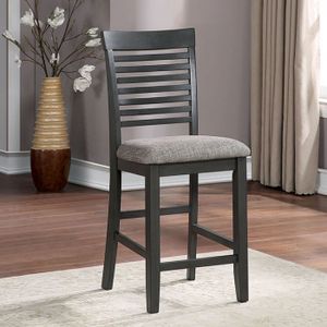 Furniture of America® Frances 2-Piece Gray Counter Height Chair Set