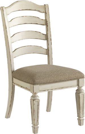 Mill Street® Chipped White Dining Side Chair