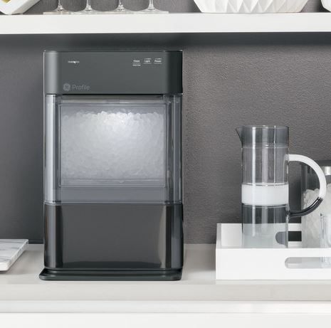 GE Profile™ Opal™ 11" 24 lb. Black Stainless 2.0 Nugget Ice Maker-1