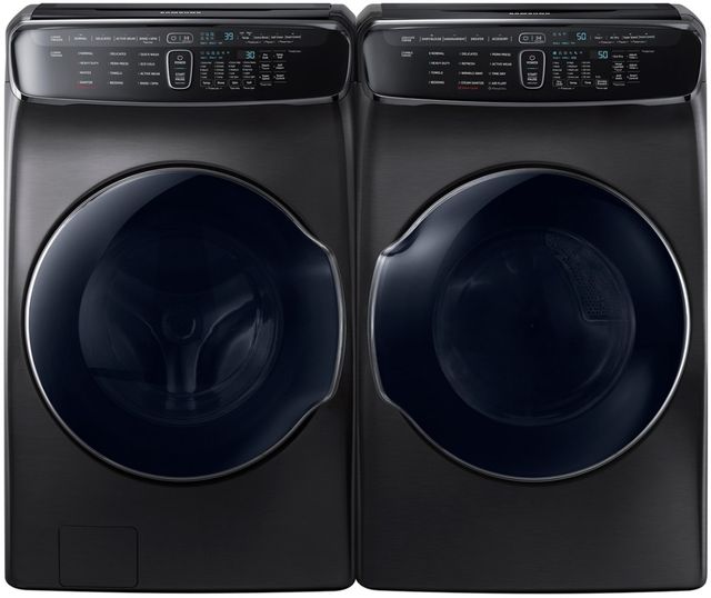 Samsung 7.5 Cu. Ft. Fingerprint Resistant Black Stainless Steel Gas Dryer 5