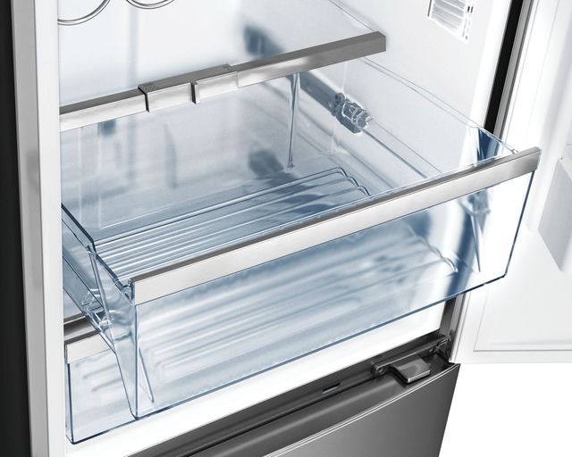 Bosch 500 Series 11.0 Cu. Ft. Stainless Steel Counter-Depth Bottom Freezer Refrigerator 2