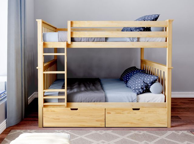 M3 Furniture Natural Under-Bed Storage Drawers-1