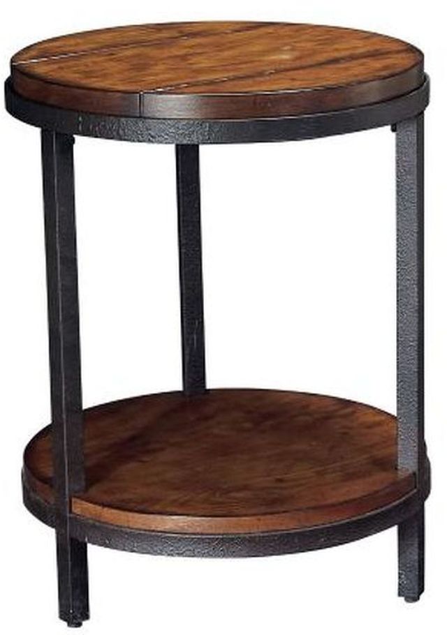 Hammary® Baja Brown Round End Table-0