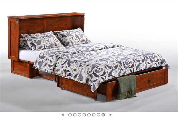 Night & Day™ Furniture Clover Murphy Cabinet Bed 7