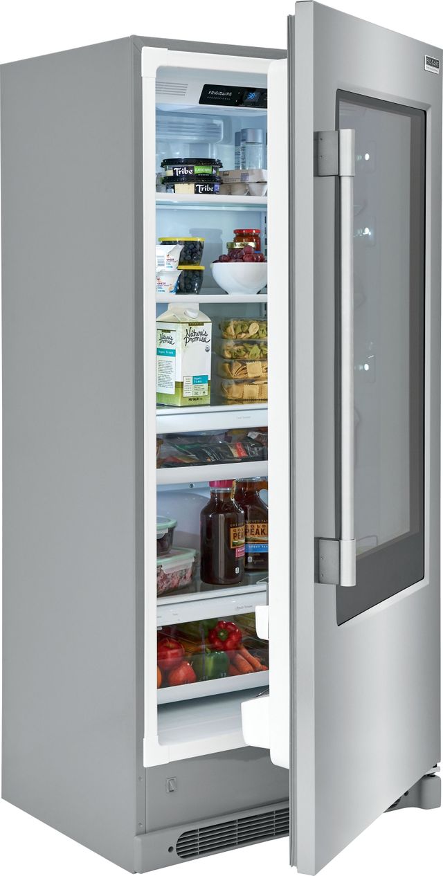 Frigidaire Professional® 18.6 Cu. Ft. Stainless Steel Glass Door All Refrigerator 5