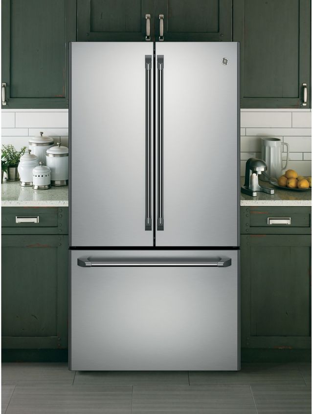 Café™ 23.1 Cu. Ft. Stainless Steel Counter Depth French Door Refrigerator 4