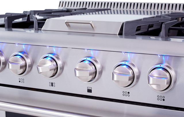 Thor Kitchen® 35.94" Stainless Steel Pro Style Gas Range 5
