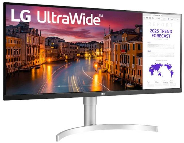 LG 34'' 21:9 IPS HDR WFHD 3-Side Virtually Borderless Monitor 1