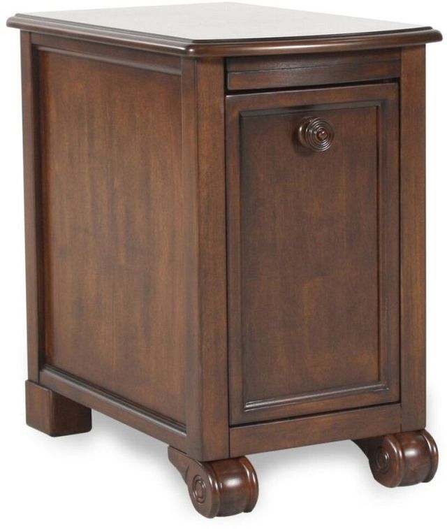 Signature Design by Ashley® Brookfield Dark Brown Chair Side End Table