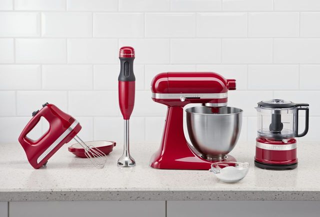 KitchenAid® Empire Red Hand Mixer 2