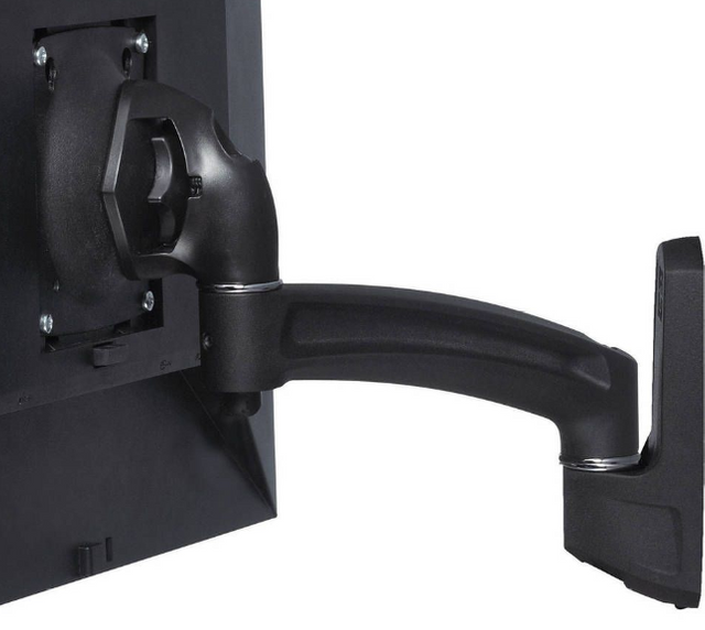 Chief® Kontour™ Black K2W Single Monitor Wall Mount Swing Arm 1