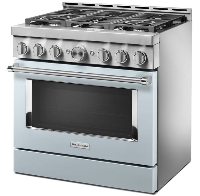 KitchenAid® 36" Stainless Steel Pro Style Gas Range 33