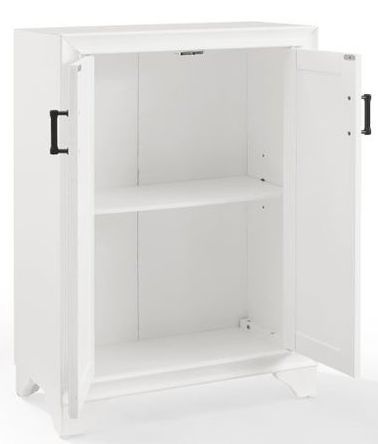 Crosley Furniture® Tara Distressed White Accent Cabinet | Big Sandy ...