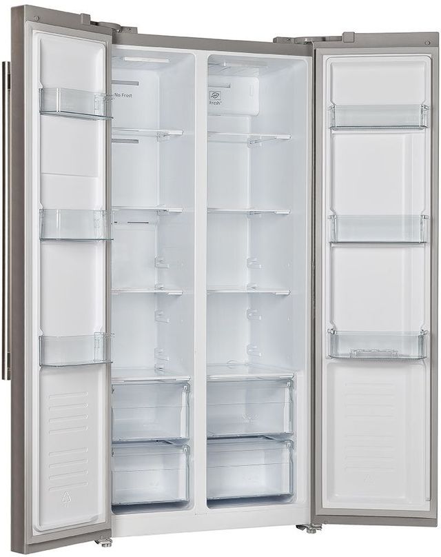 FORNO® Alta Qualita 15.6 Cu. Ft. Stainless Steel Side-by-Side Refrigerator 3