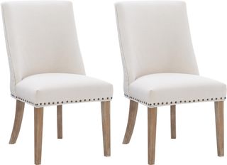 Powell® Adler Set of 2 Natural Dining Chairs