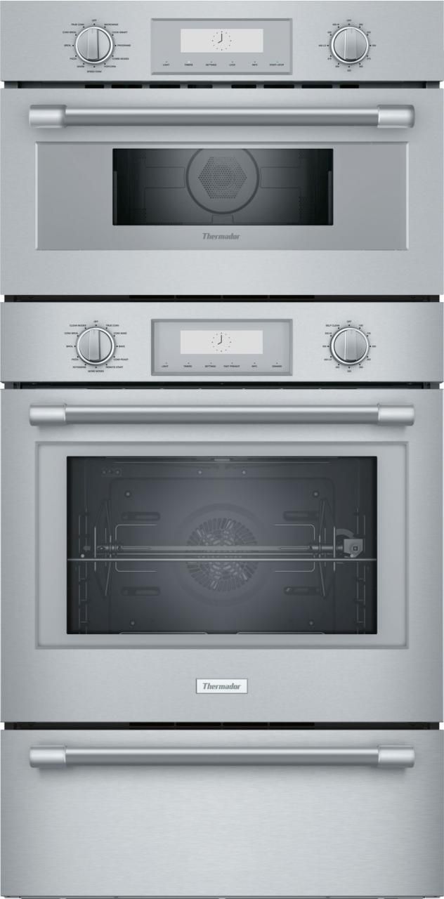 Thermador® Professional 30" Stainless Steel Triple Speed Oven-PODMCW31W-0