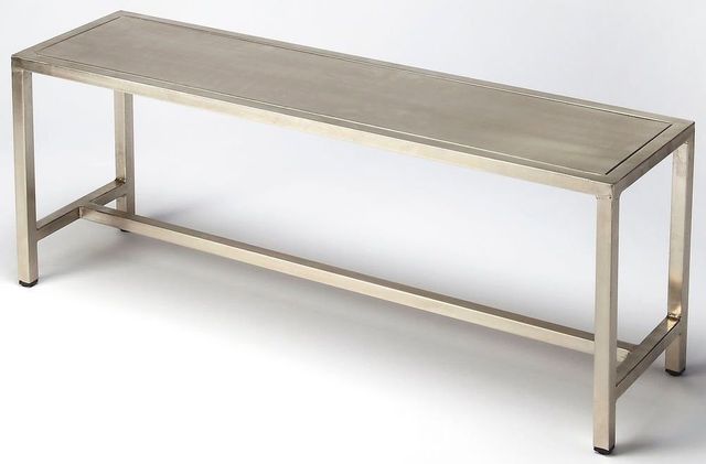 Butler Specialty Company Tribeca Brushed Nickle  Bench 0