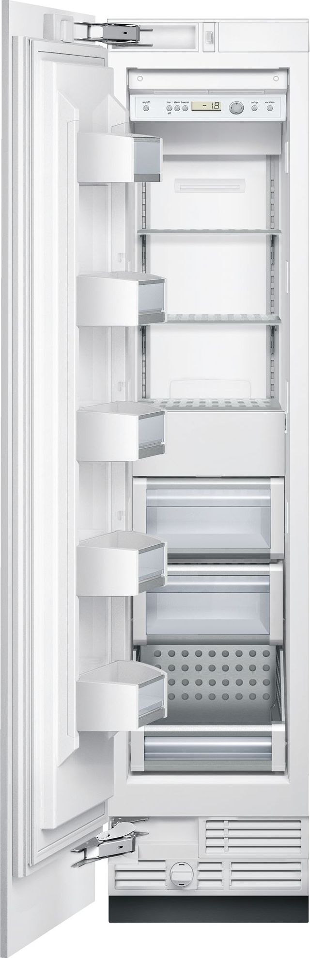 Bosch Benchmark® Series 8.6 Cu. Ft. Built In Single Door Freezer-Custom Panel 1
