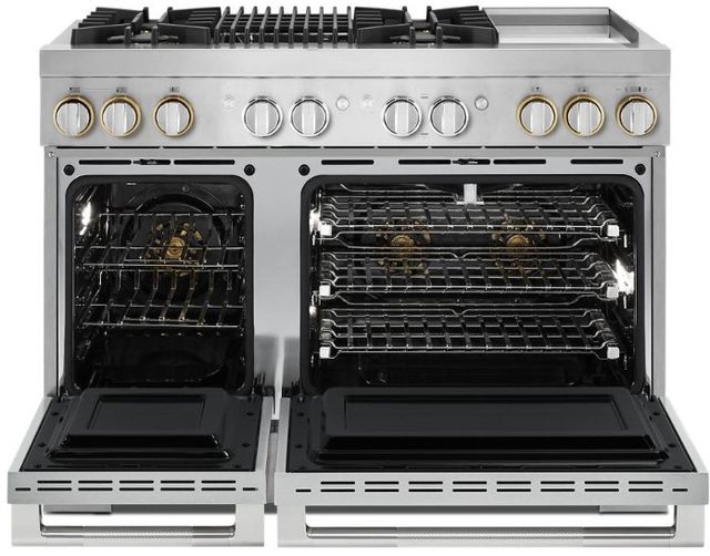 JennAir® RISE™ 48" Stainless Steel Pro Style Dual Fuel Natural Gas Range-1