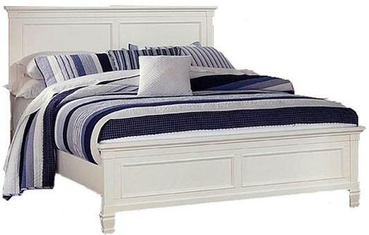 New Classic® Furniture Tamarack White Queen Bed