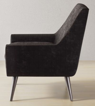 Jofran Inc. Lorenzo Mink Accent Chair 2