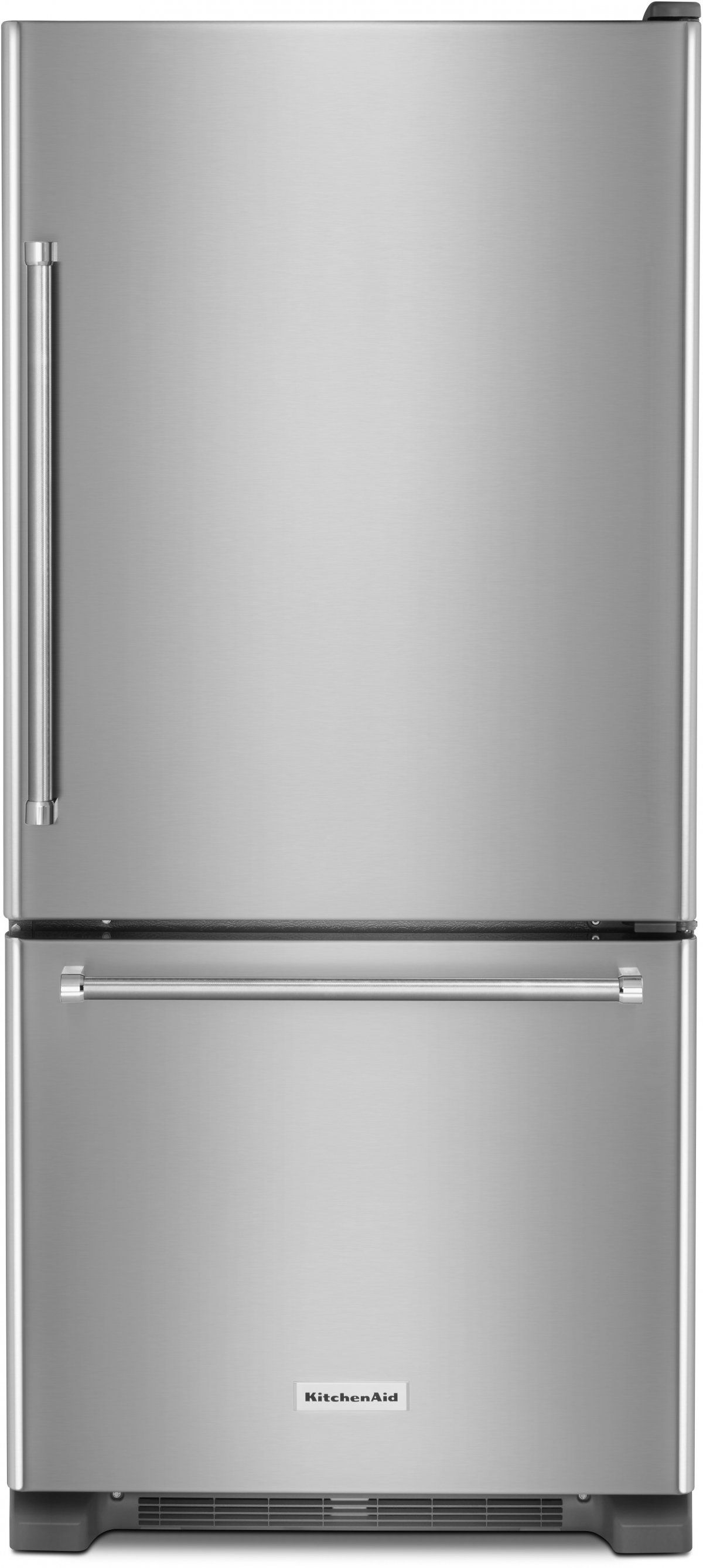 KitchenAid® 18.67 Cu. Ft. Stainless Steel Bottom Freezer Refrigerator