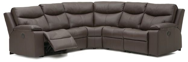 Palliser® Furniture Providence 5-Piece Gray Sectional