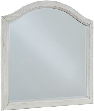 Signature Design by Ashley® Robbinsdale Antique White Bedroom Mirror