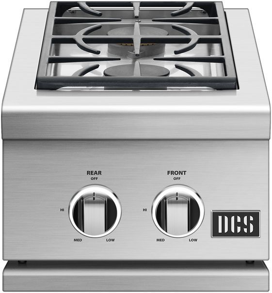 DCS Series 9 14" Stainless Steel Natural Gas Double Side Burner