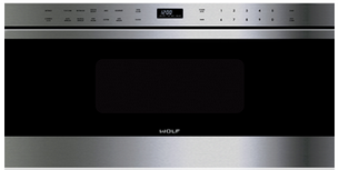 Wolf® E Series Professional 30" Stainless Steel Built In Microwave Drawer