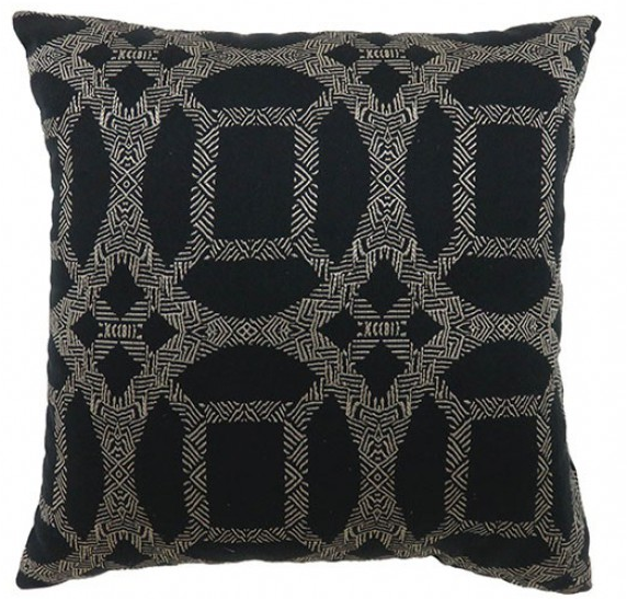 Furniture of America® Dior Black Large Throw Pillow