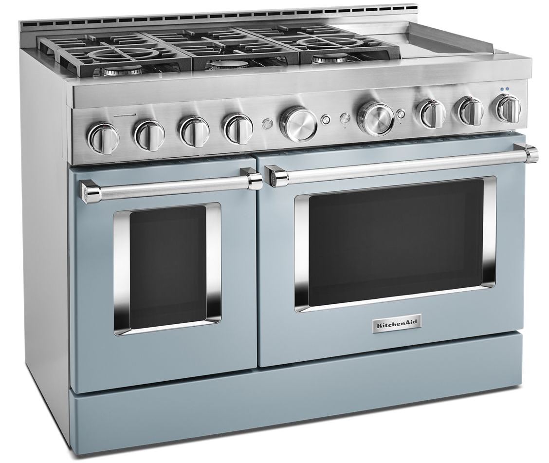 kitchenaid 48 inch gas range