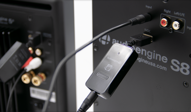 Audioengine Black S8 Wireless Subwoofer Bundle 1