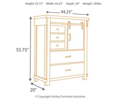 Signature Design by Ashley® Lakeleigh Brown Chest-2