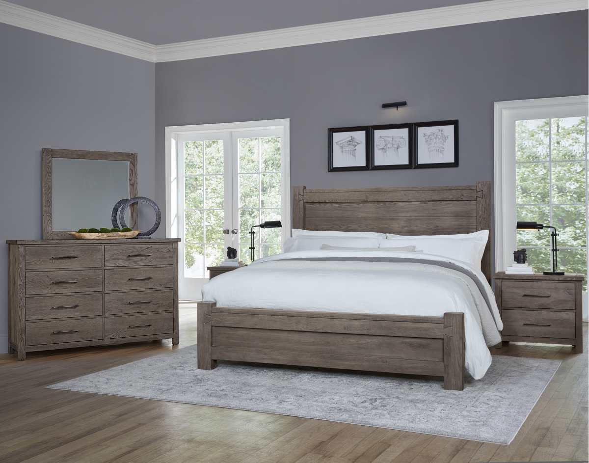 Vaughan-Bassett Dovetail Mystic Grey Dresser | Van's Home Center