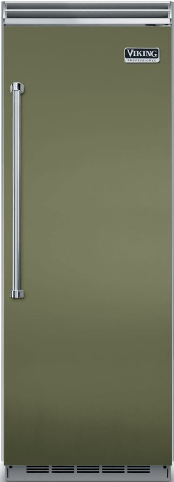Viking® 5 Series 15.9 Cu. Ft. Cypress Green Professional Right Hinge All Freezer 0