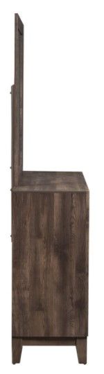 Liberty Furniture Ridgecrest Light Brown Dresser and Mirror-2