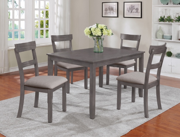 gray dinette chairs