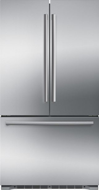 Bosch 800 Series 20.7 Cu. Ft. Counter Depth 3 Door Refrigerator-Stainless Steel