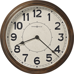 Howard Miller® Hunter 22" Rusty Brown Patina Wall Clock