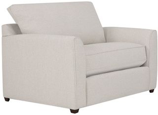 Kevin Charles Fine Upholstery® Asheville Hailey Light Beige Twin Sleeper Sofa