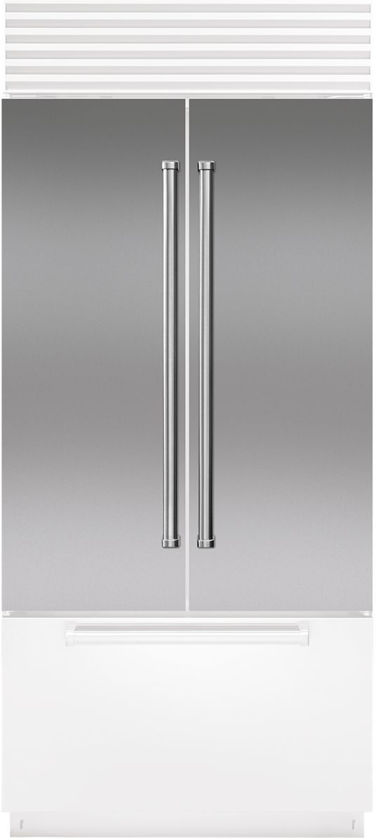 Sub-Zero® Stainless Steel Flush Inset Door Panel | Karvonen’s